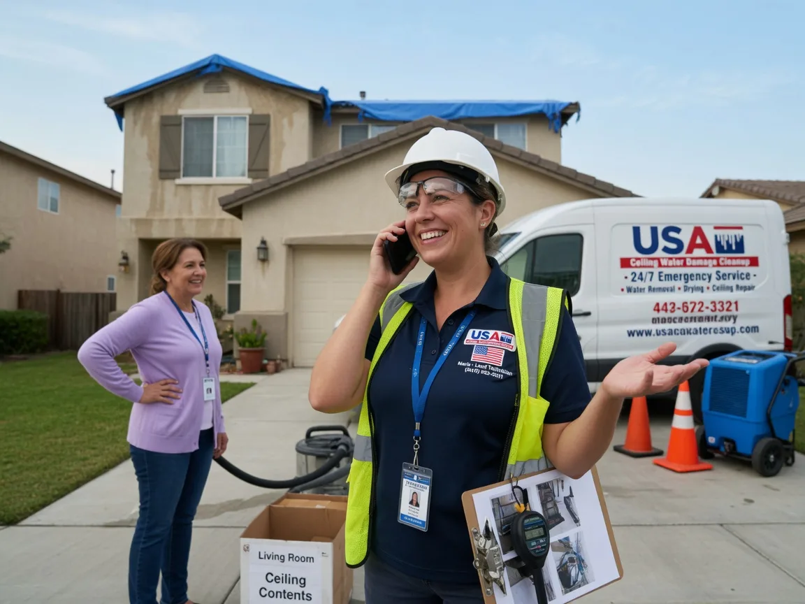Ceiling Water Damage Restoration Oakford, IL FAQs